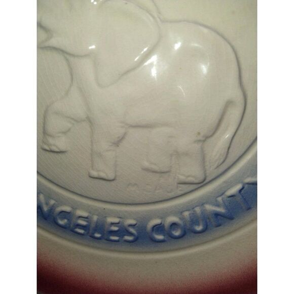 VTG Republican Memorabilia Federation of Women Plate Los Angeles County - Picture 3 of 5